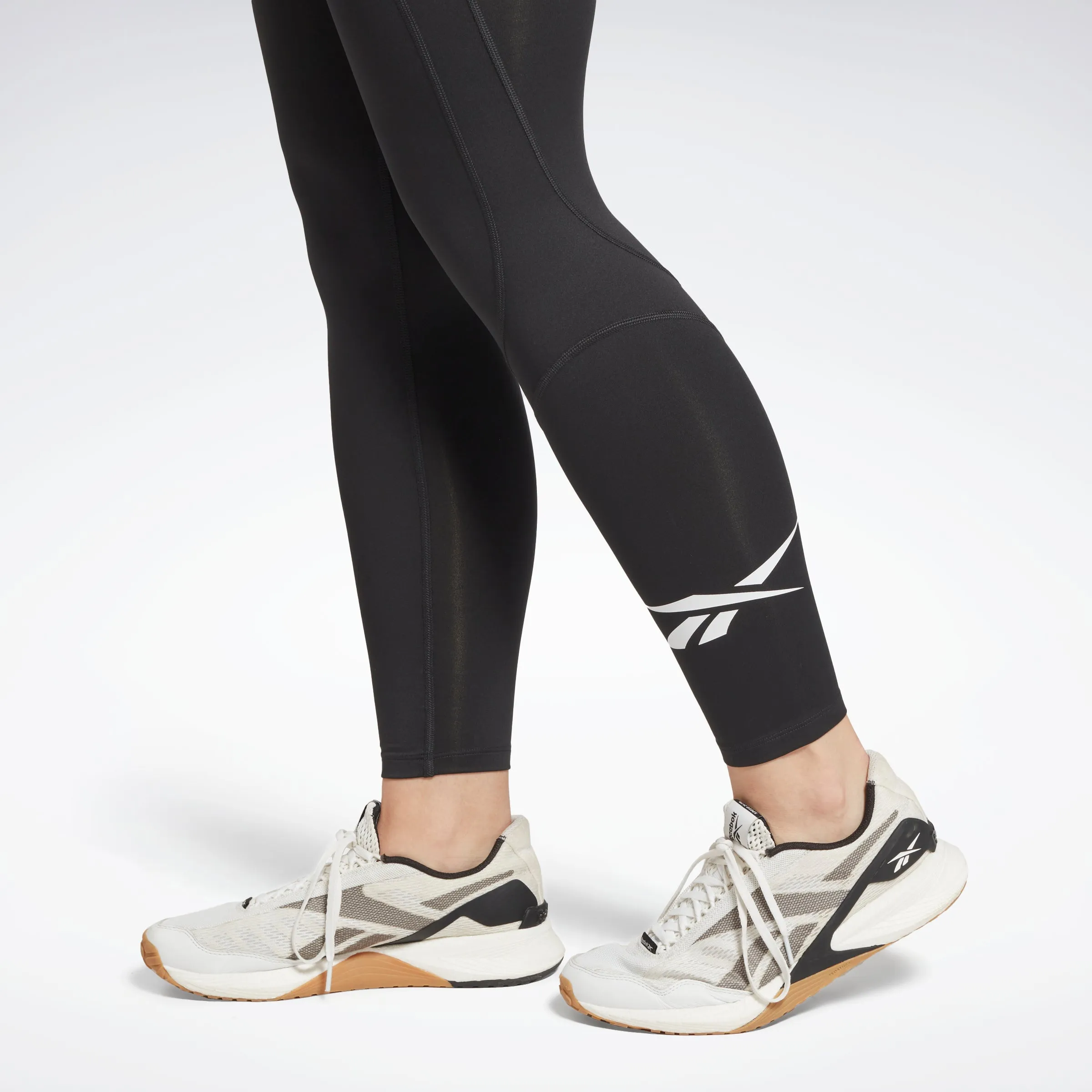 Reebok Apparel Women Workout Ready Vector Leggings Nghblk