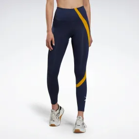 Reebok Apparel Women Workout Ready Vector Leggings Vecnav