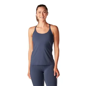 RIBBED TANK - NAVY