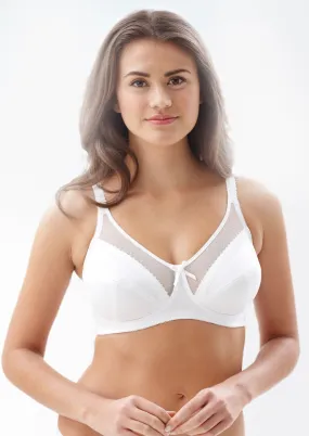 Royce Charlotte Non-Wired Soft Cup Bra in White