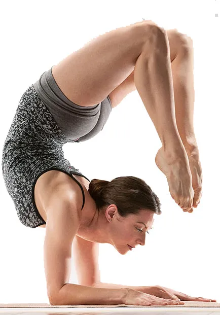 Scrolly Floral Sport Tank with Bra