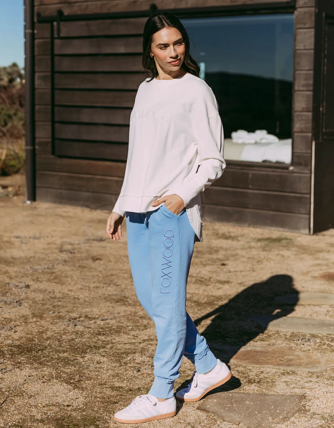 Simplified Track Pant - Blue