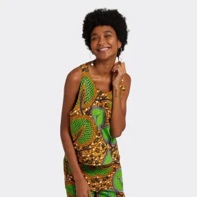 Sleeveless Top in Wax Hidden Garden