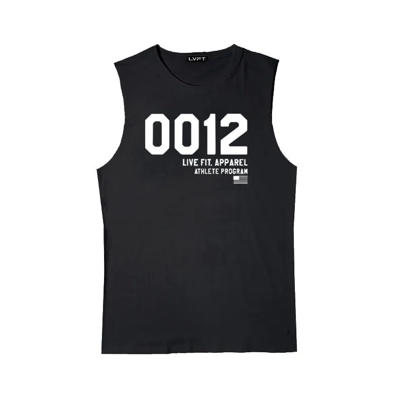 Summer Men Bodybuilding Tank Tops Gym Workout Fitness Cotton Sleeveless Shirt Running Clothes Stringer Singlet Casual Vest