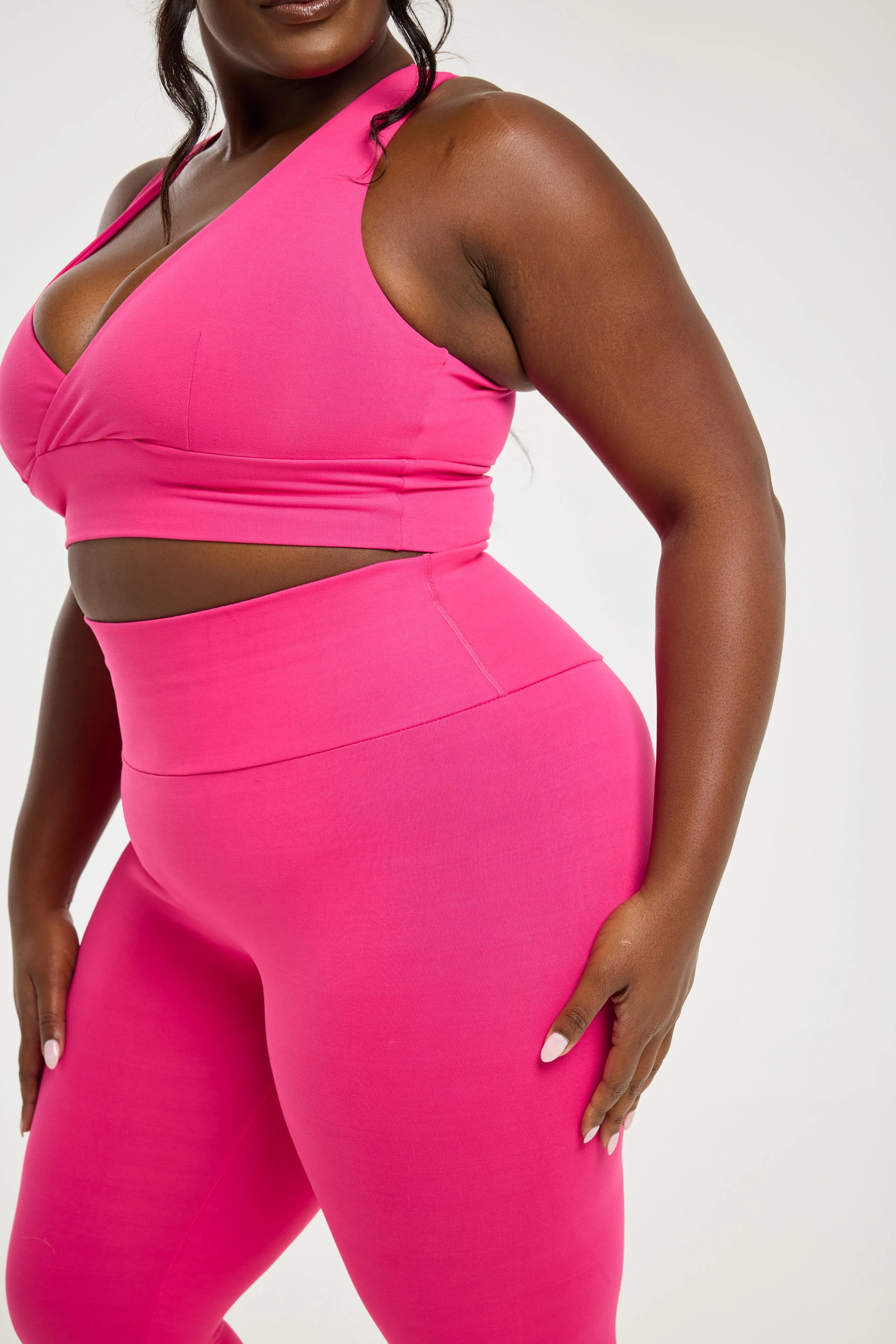Super Stretch Ultra High-Waist Leggings Fuchsia