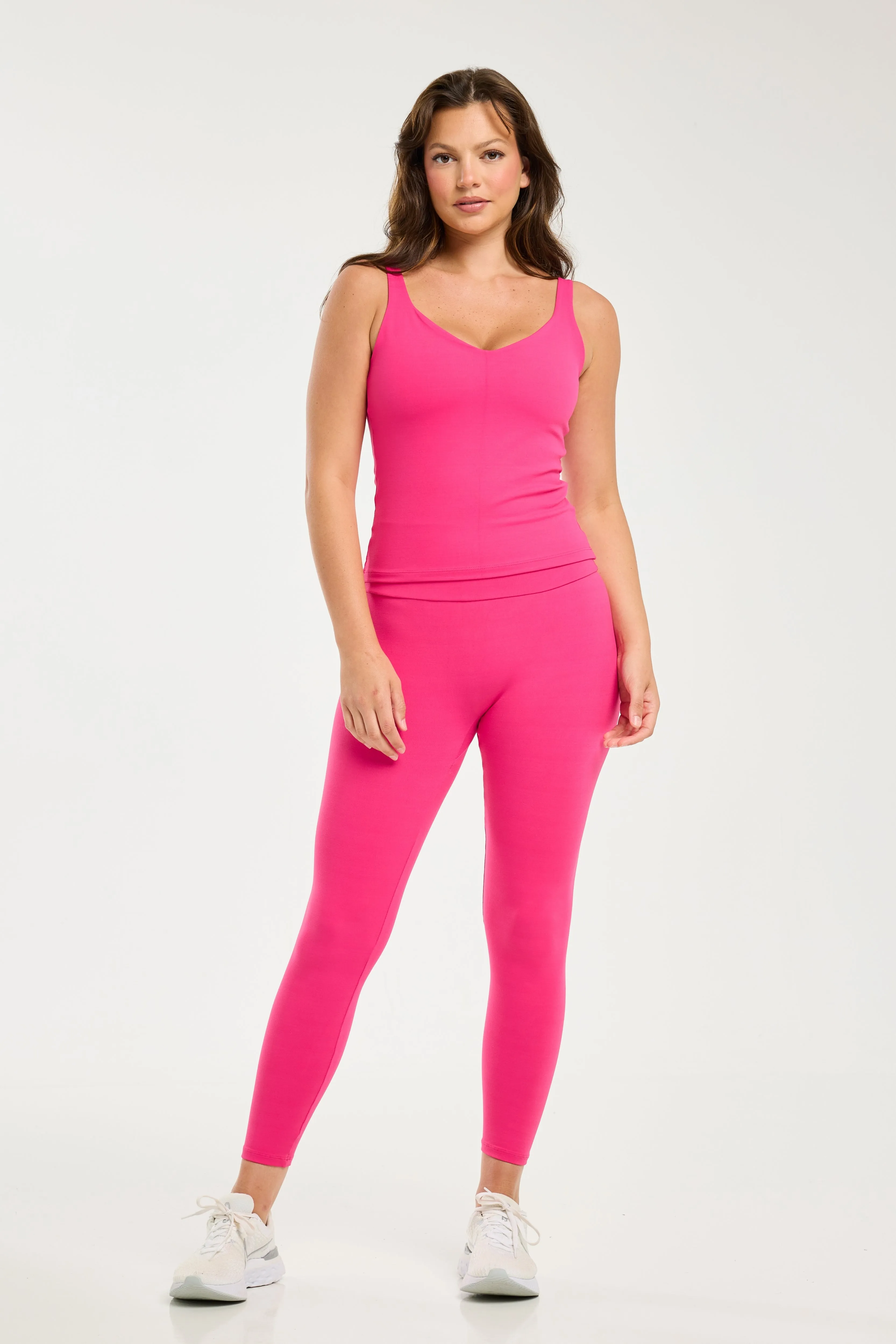 Super Stretch Ultra High-Waist Leggings Fuchsia