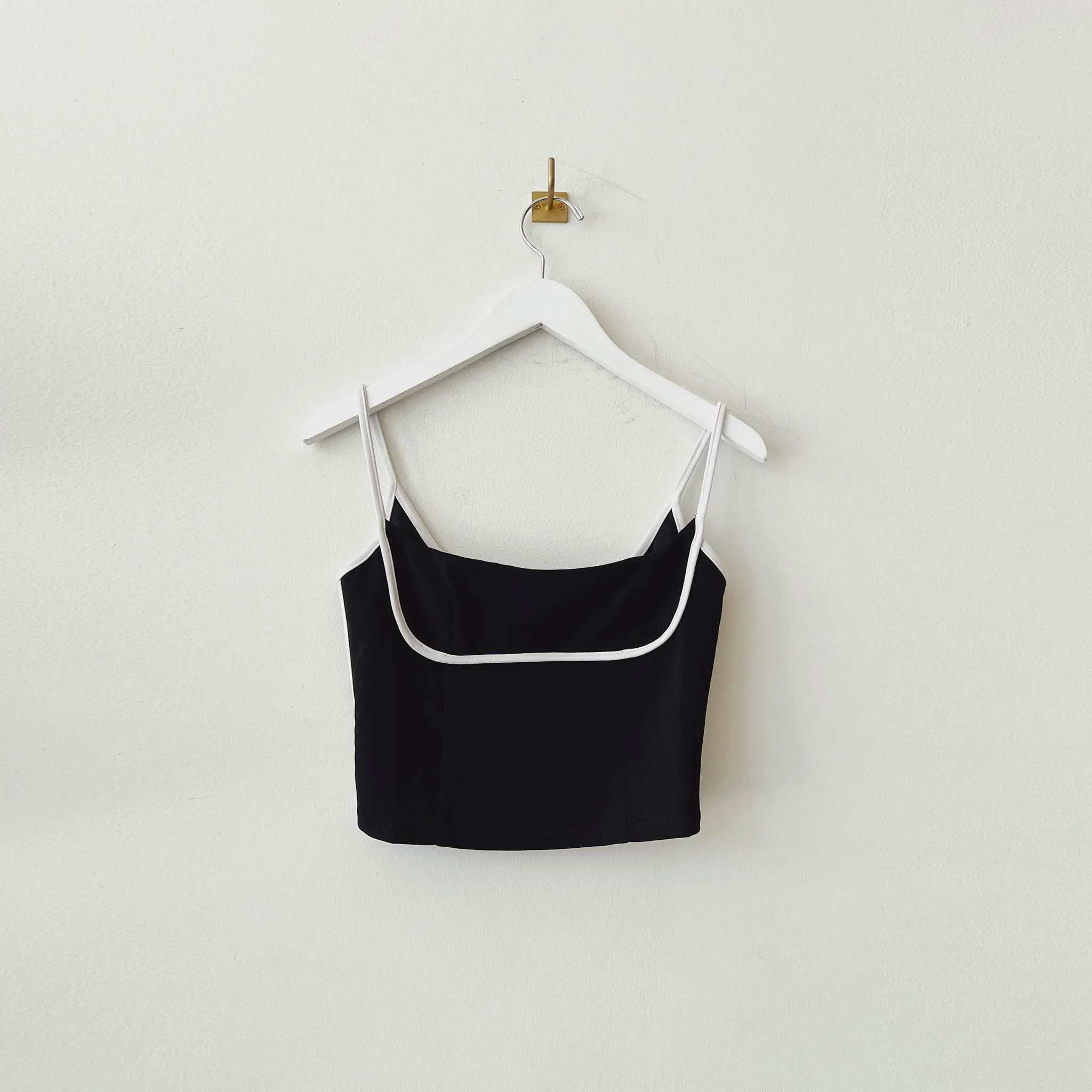 Tennis Tank - Black / White