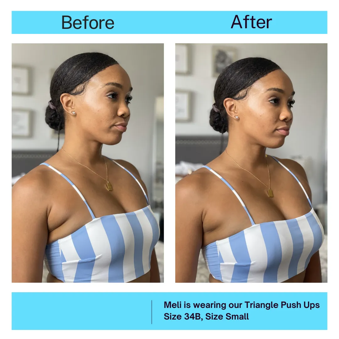 Triangle Push Up Bra Inserts