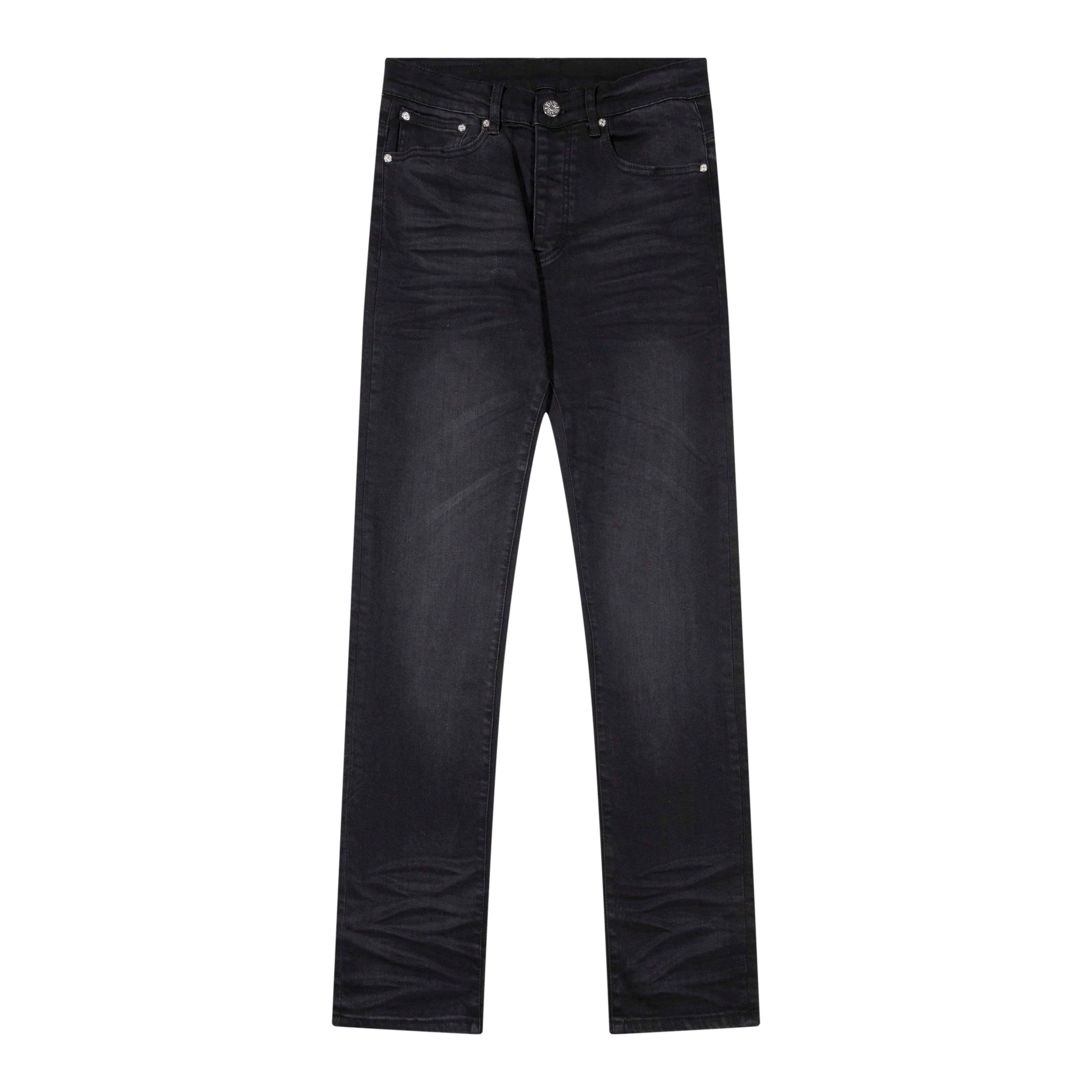 Ultra Stretch Skinny Faded Black Denim