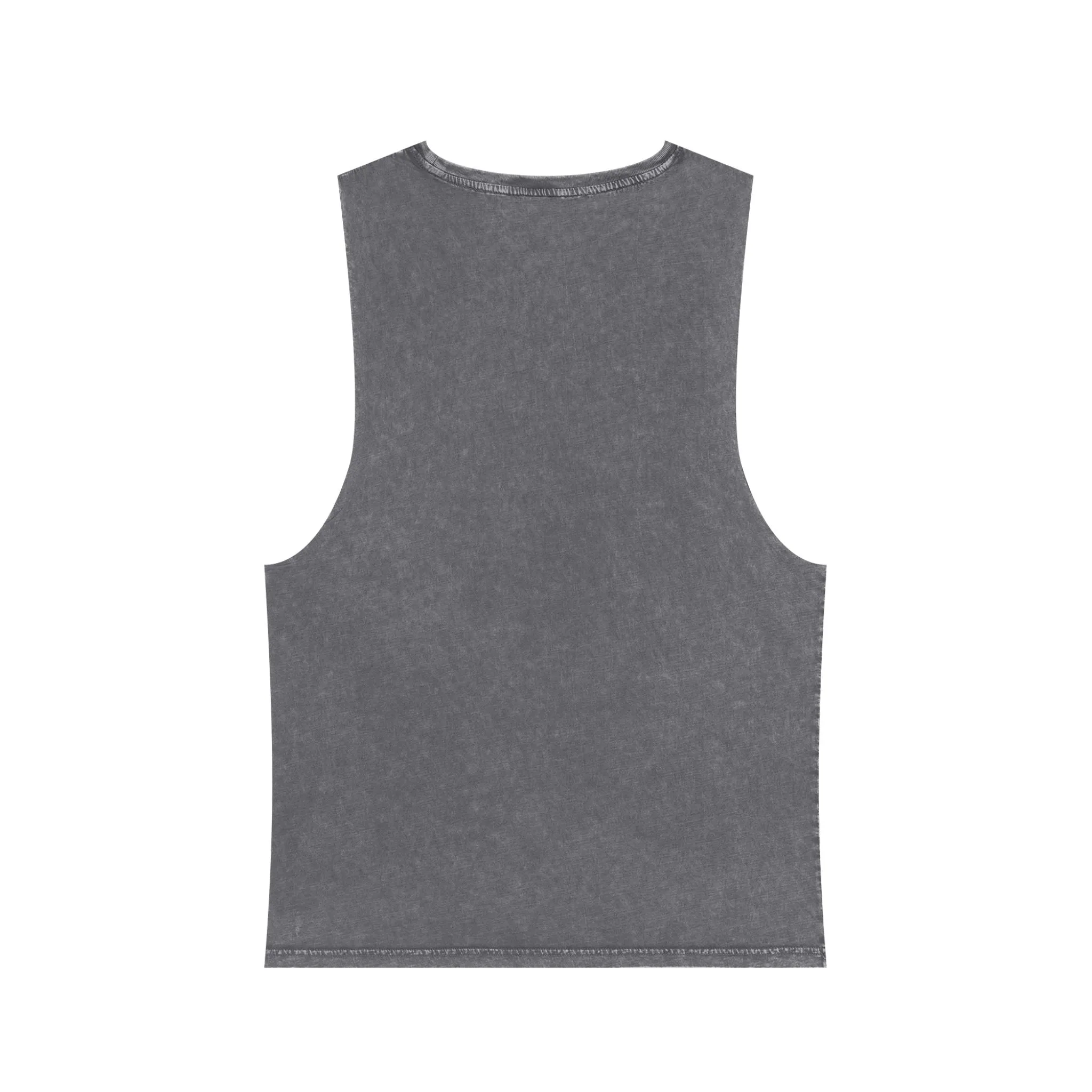 Unisex Stonewash "Never Stop Playing" Tank Top