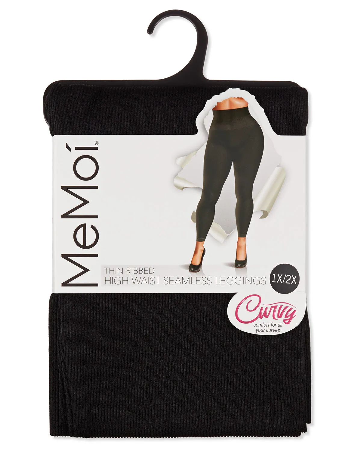 Women's Thin Ribbed High Waist Seamless Leggings