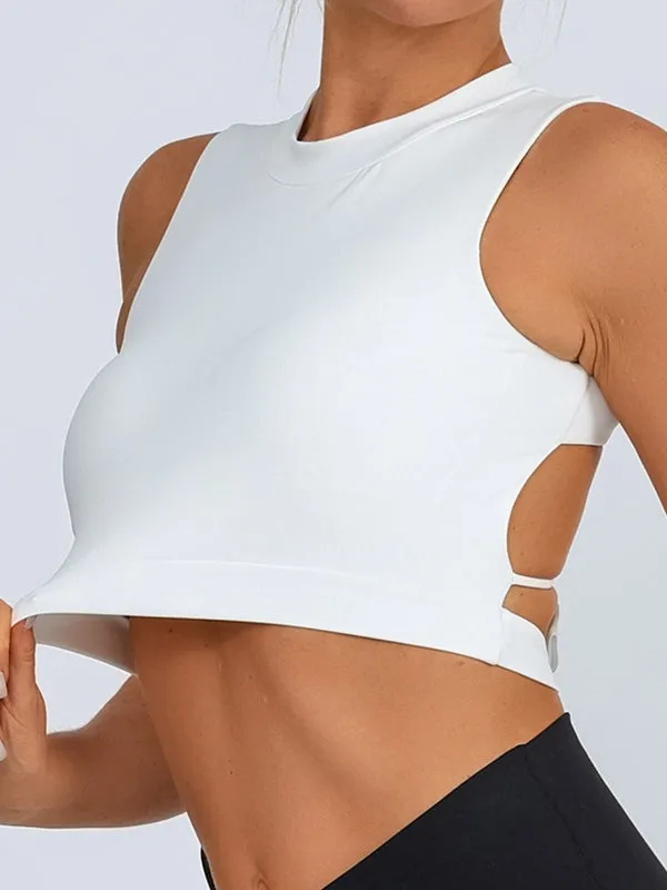 ZASUWA Female Beautiful Back Bow-knot Quick Dry Sports Bras
