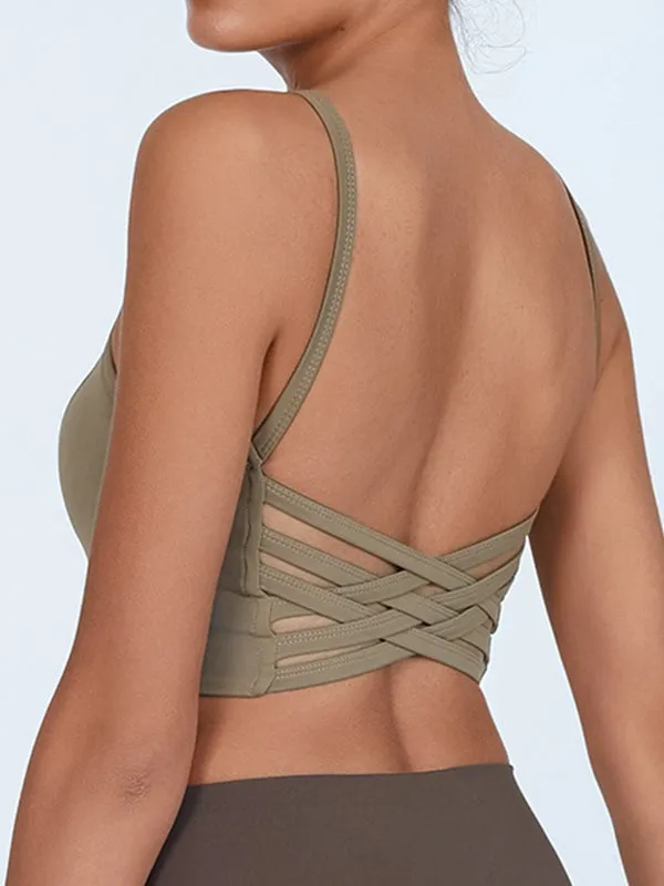 ZASUWA Female Beautiful Back Quick Dry Sports Bras